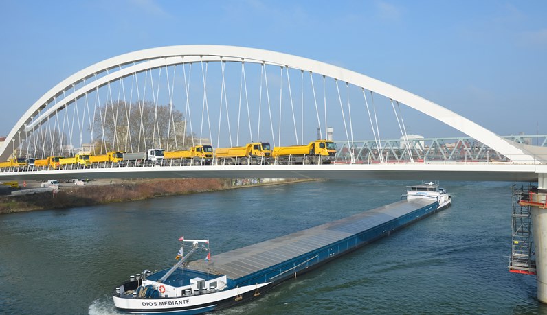 Trammbrücke Straßburg/Kehl